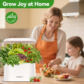 Inbloom grow domes help maintain moisture and warmth.