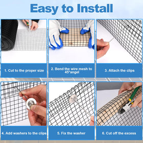 INCIKITI work gloves for safe installation on rooftops