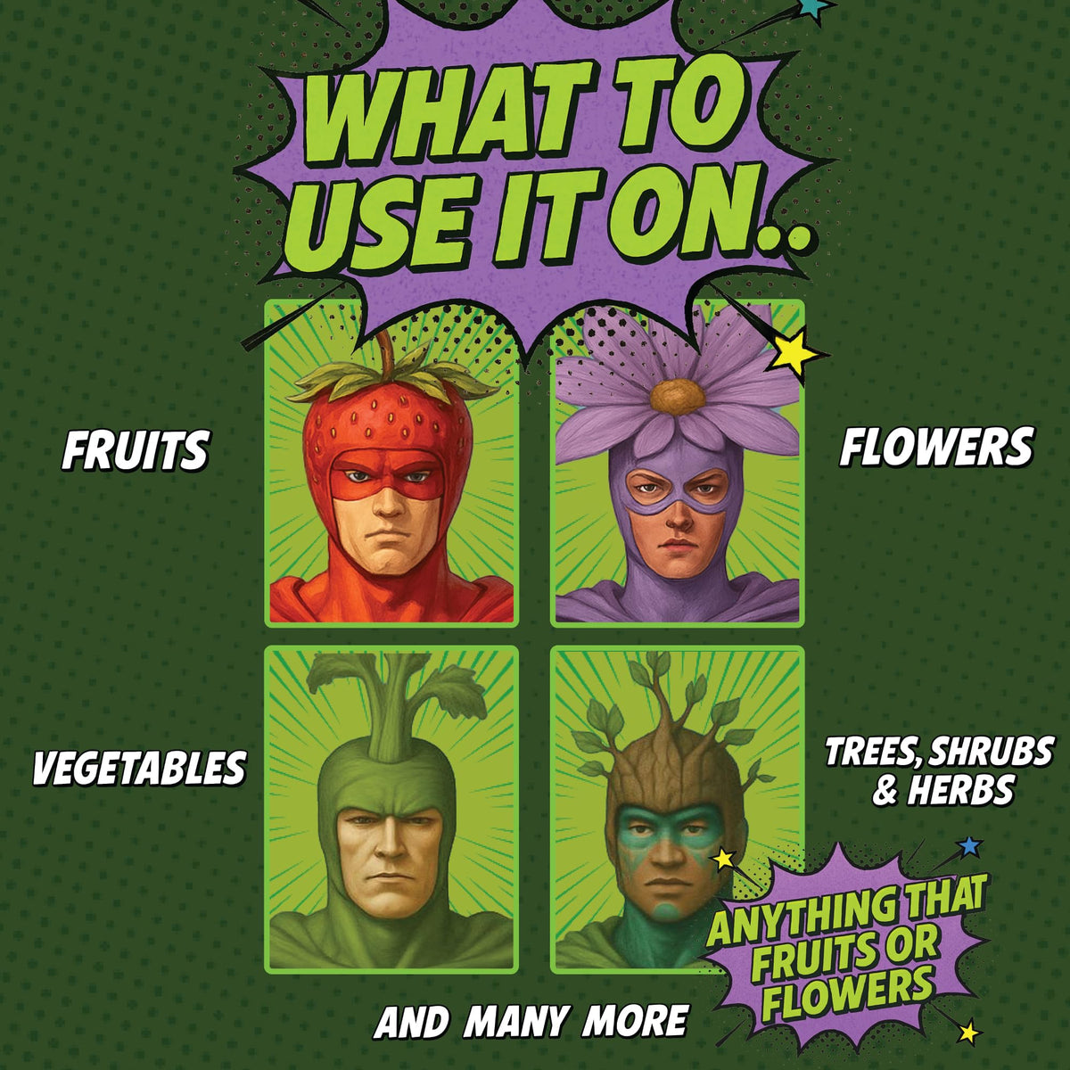 Incredible Bulk Bloom Booster pack—eco-friendly packaging for sustainable gardening.