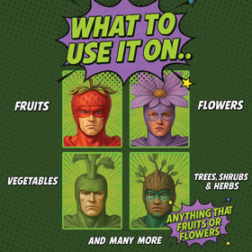 Incredible Bulk Bloom Booster pack—eco-friendly packaging for sustainable gardening.