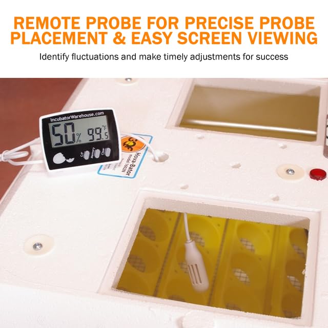 IncuTherm Plus ideal for home hatcheries and classroom incubations