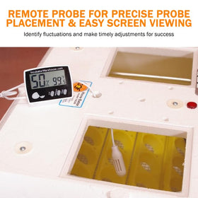IncuTherm Plus ideal for home hatcheries and classroom incubations