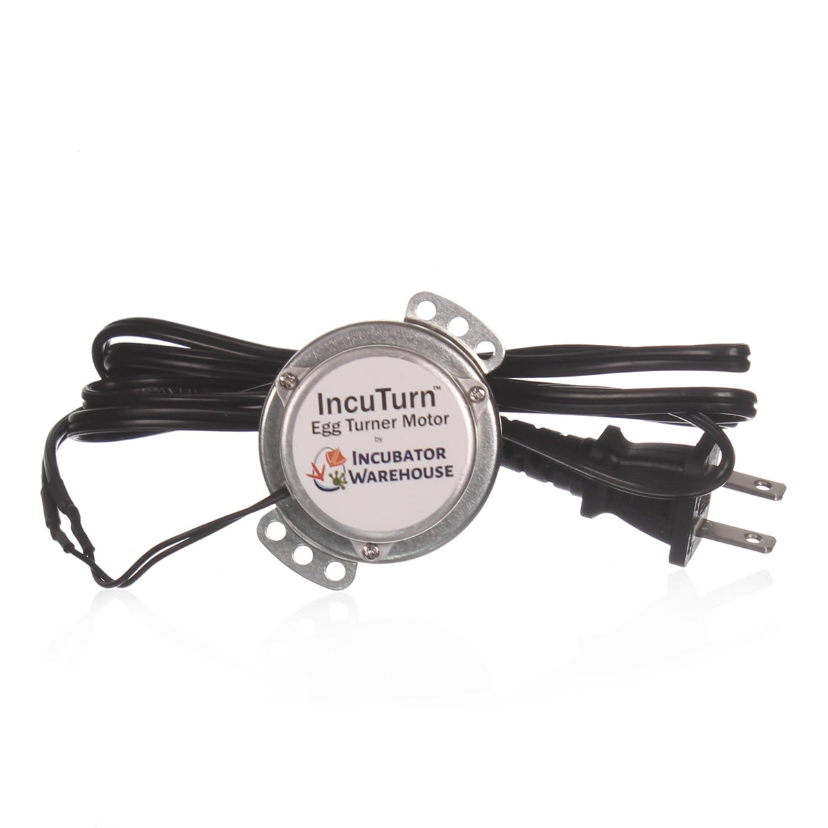 Incubator Warehouse replacement egg turner motor with durable materials for humid incubators.
