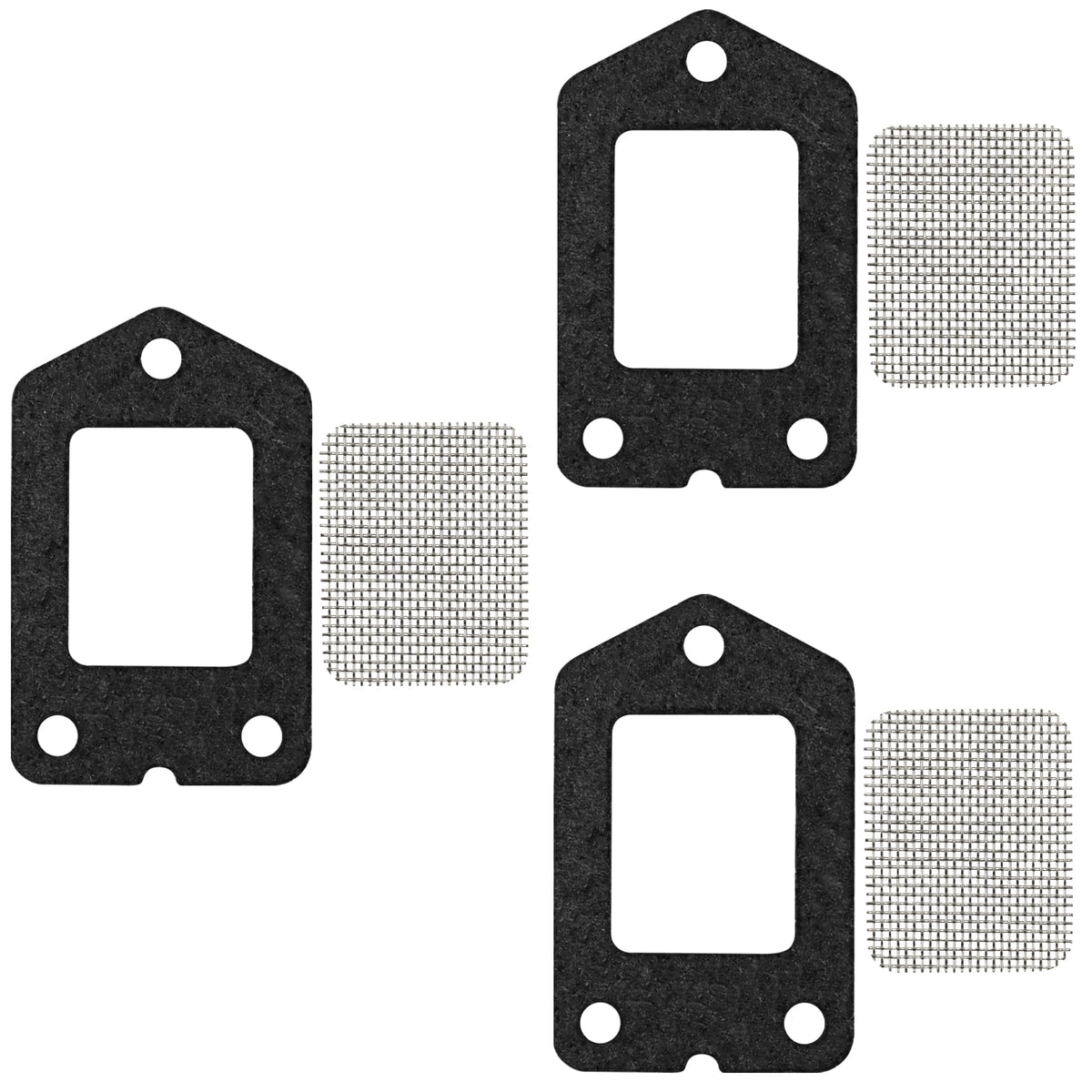Indanpow SRM-225 spark screen for Echo compatibility protects exhaust from debris