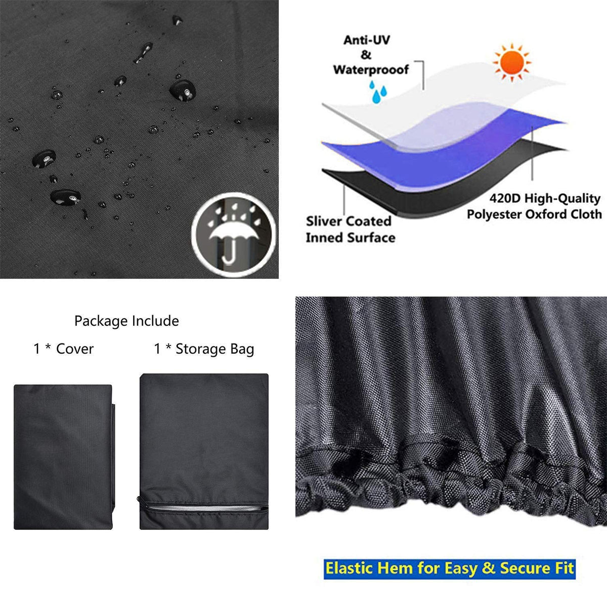Indeed BUY outdoor mower cover guards against dust, dirt, and moisture