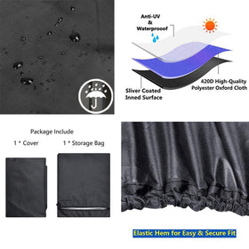 Indeed BUY outdoor mower cover guards against dust, dirt, and moisture