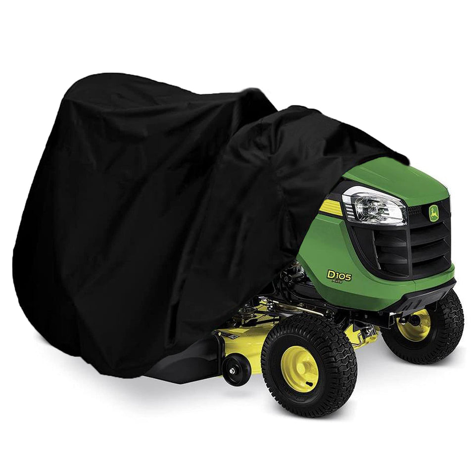 Indeed BUY riding lawn mower cover in waterproof 420D fabric protects your mower from rain
