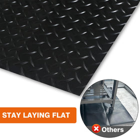 Indiedouker edges-flat mat enables quick, clean outdoor setup.