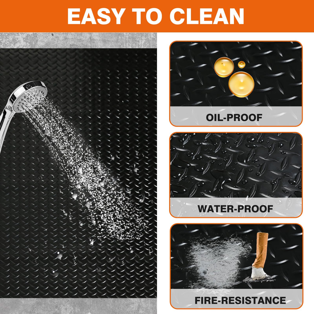 Indiedouker non-slip surface keeps the grill area stable during cooking.