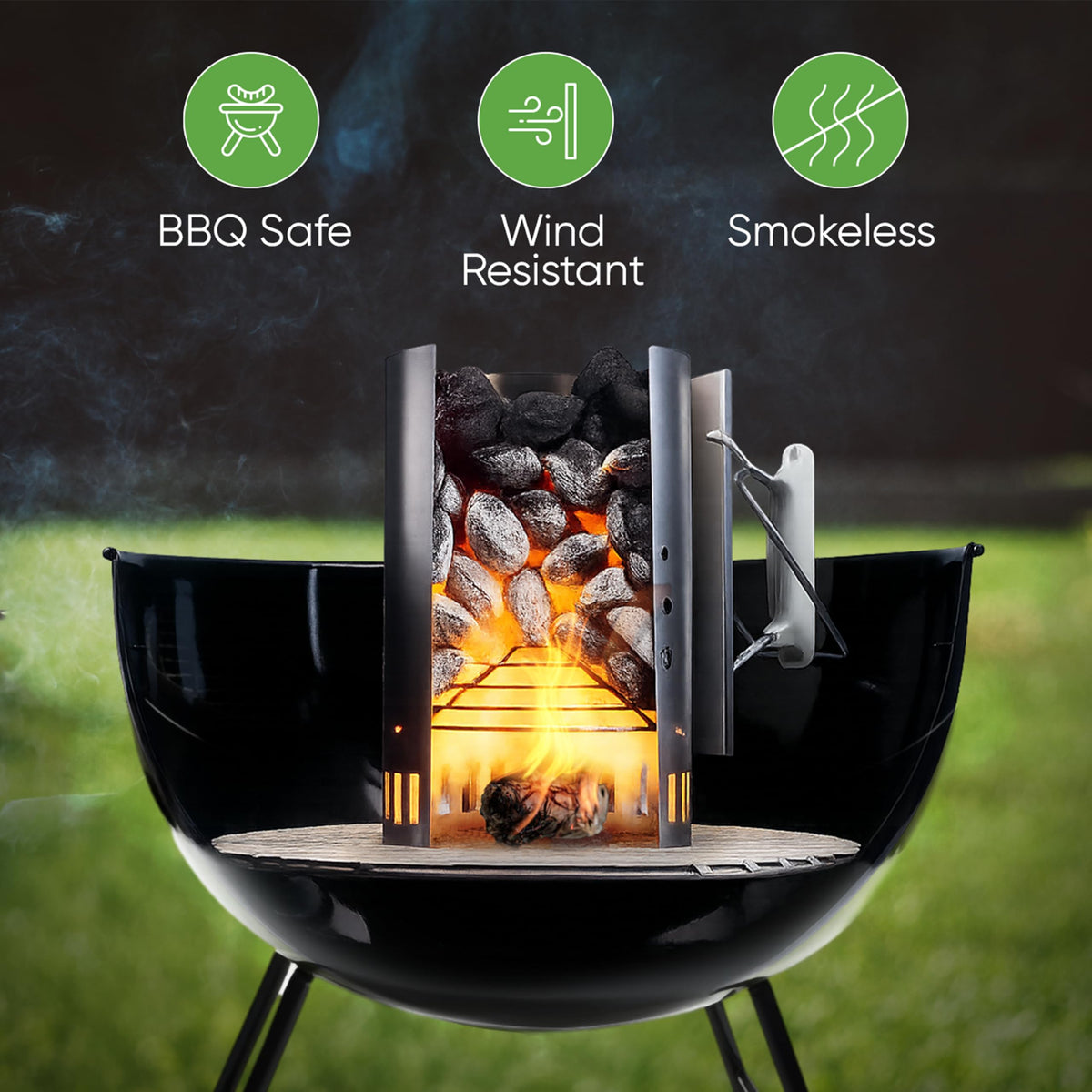 Inflame Fire Starters outdoor fire pit use for quick lighting