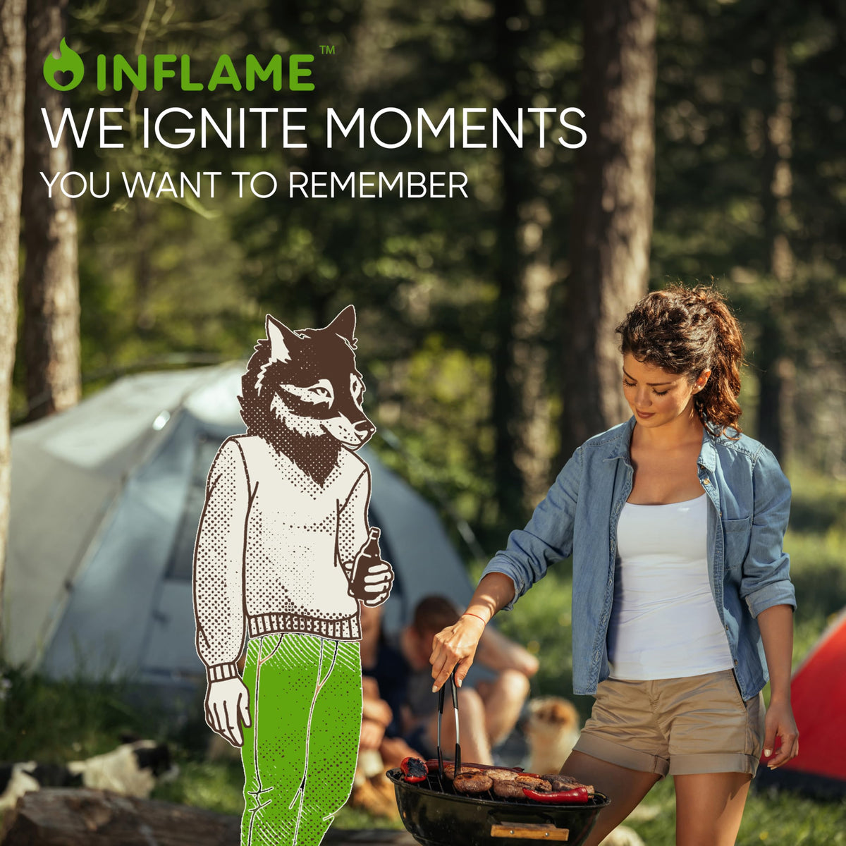Inflame Fire Starters highlight weather resistance and dependable ignition