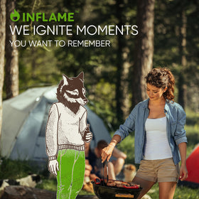 Inflame Fire Starters highlight weather resistance and dependable ignition