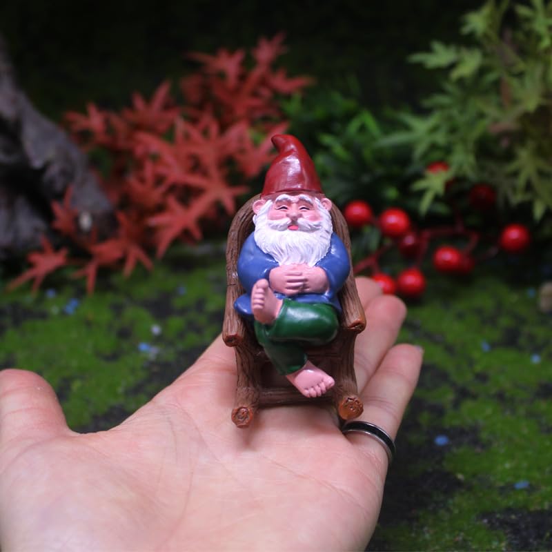 Inkaove gnome figurine gift-ready decorative piece for fantasy lovers