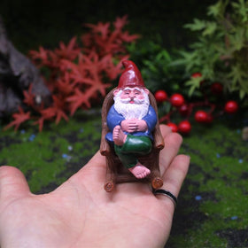Inkaove gnome figurine gift-ready decorative piece for fantasy lovers