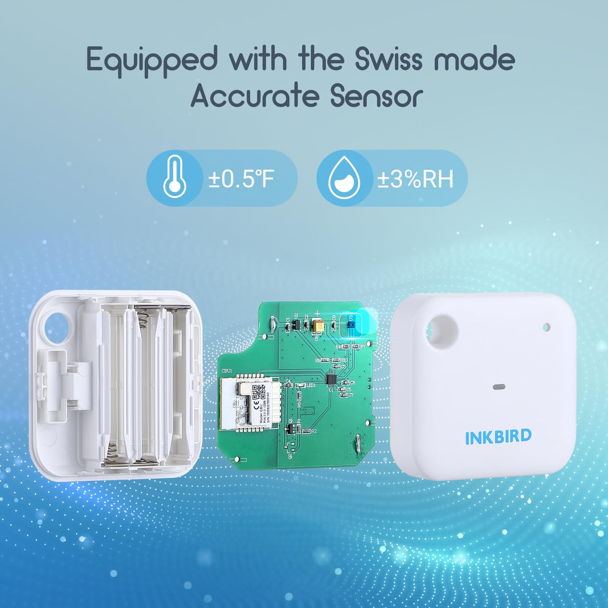 Inkbird IBS-TH3 app notification alerts for temp and humidity.