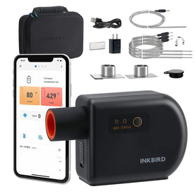 Inkbird ISC-027BW on-grill controller enabling precise remote temperature control