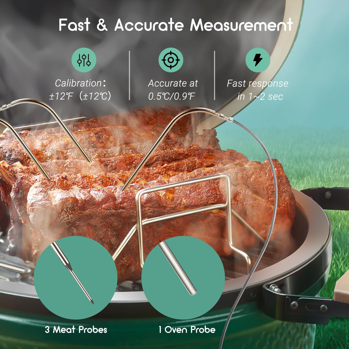 Inkbird ISC-027BW temperature graphs help review cooks