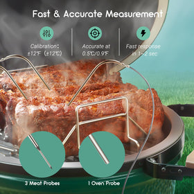 Inkbird ISC-027BW temperature graphs help review cooks