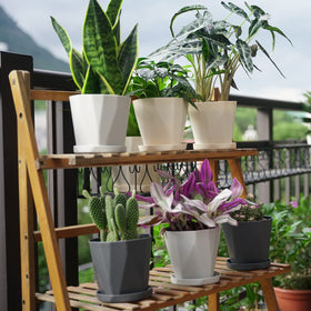 InmeRun plant pot indoor outdoor PP material promotes safe, durable use.