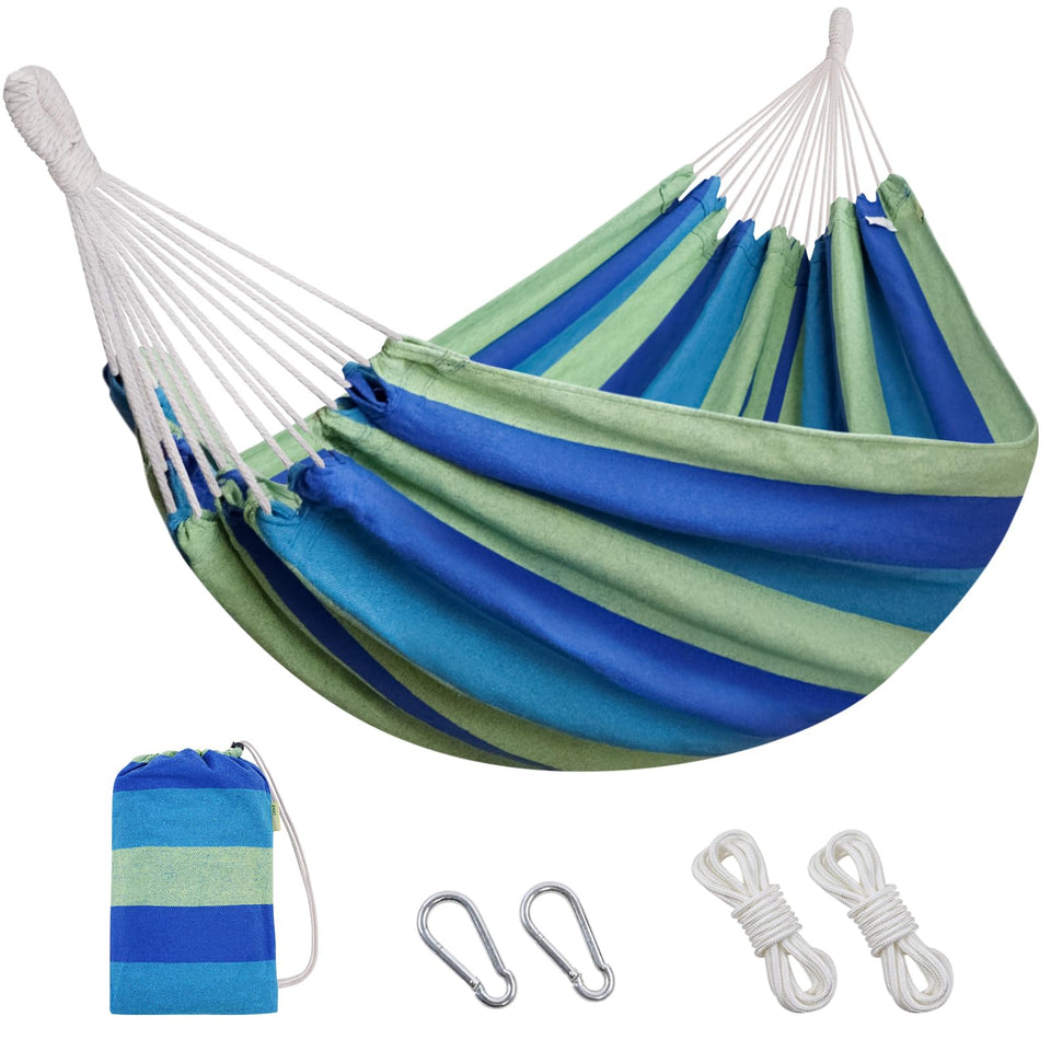 INNO STAGE Brazilian hammock with cotton bed for relaxed outdoor lounging
