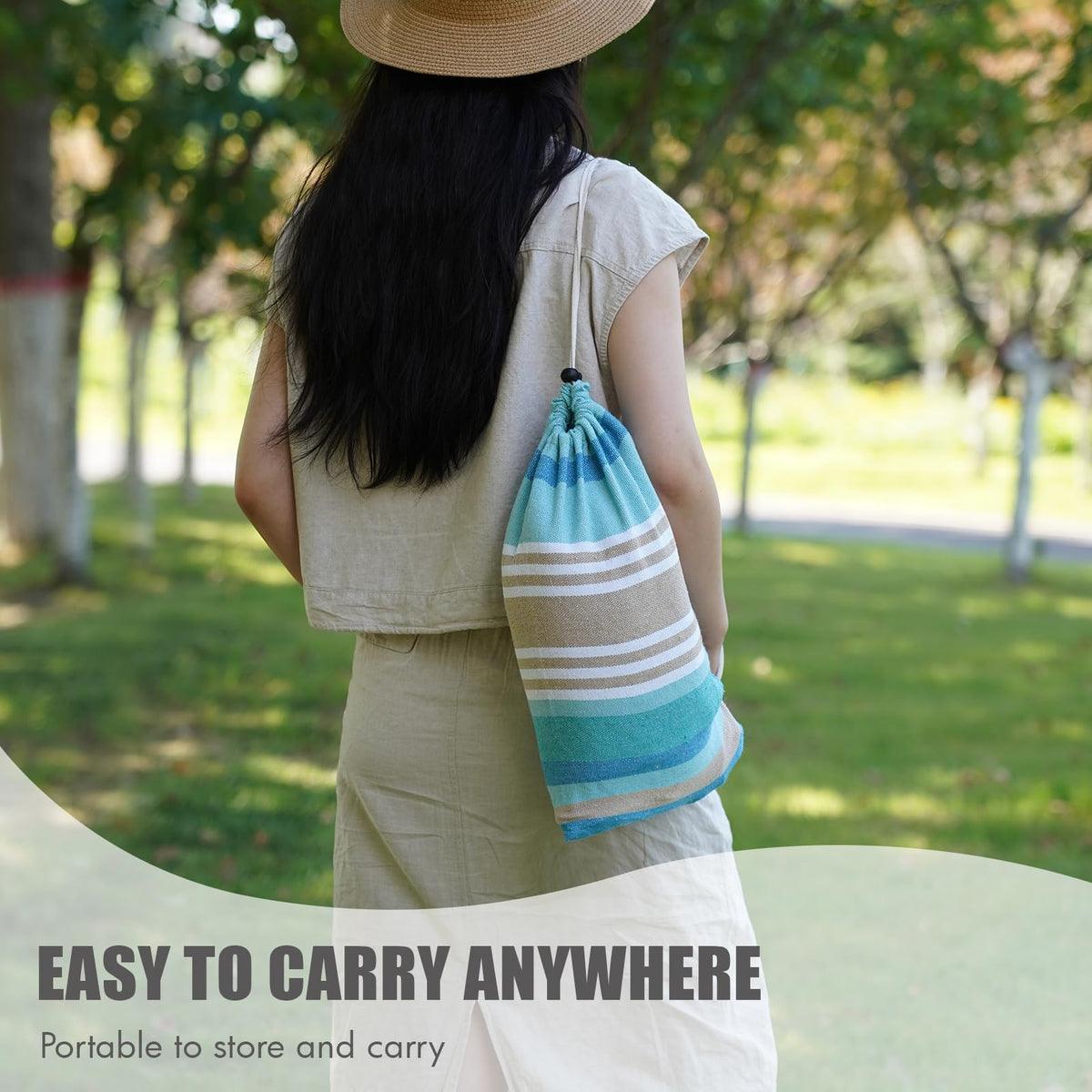 INNO STAGE hammock carry bag, portable storage and travel convenience.