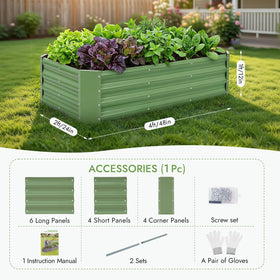 INNO STAGE protective edge and rounded corners for safe gardening.