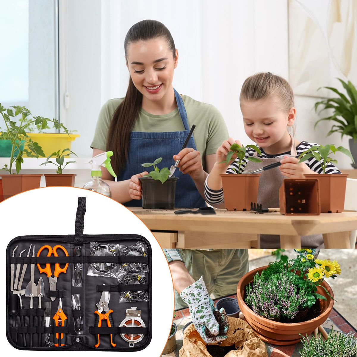 Inntop Bonsai Tools Kit makes a thoughtful gift for beginners and gardening lovers.