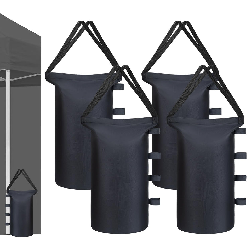 Inntop canopy weights 4-pack empty bags ready to fill for stability.