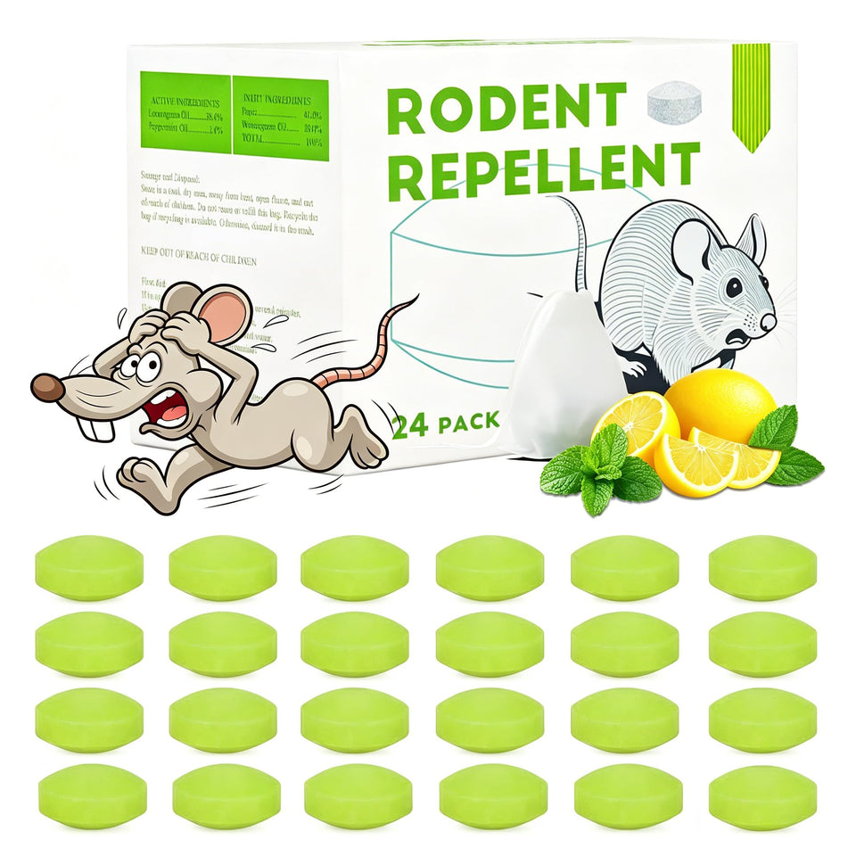 INPBCGZI mouse rodent repellent balls in kitchen corner deter pests with scent-based protection