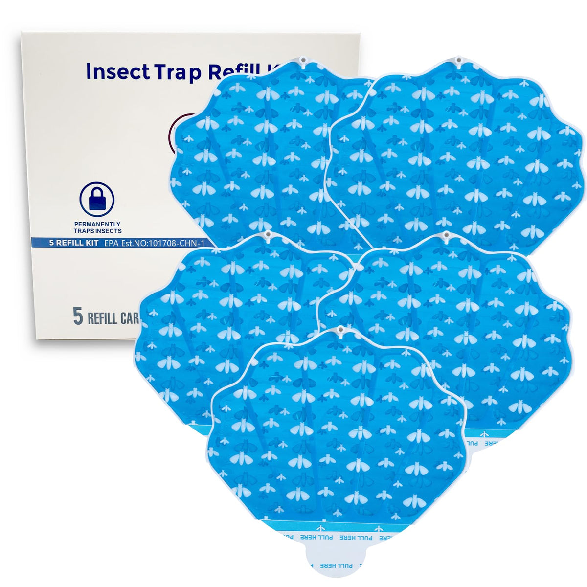 INRAGEO HU002 refill sticky card pack for quick replacement
