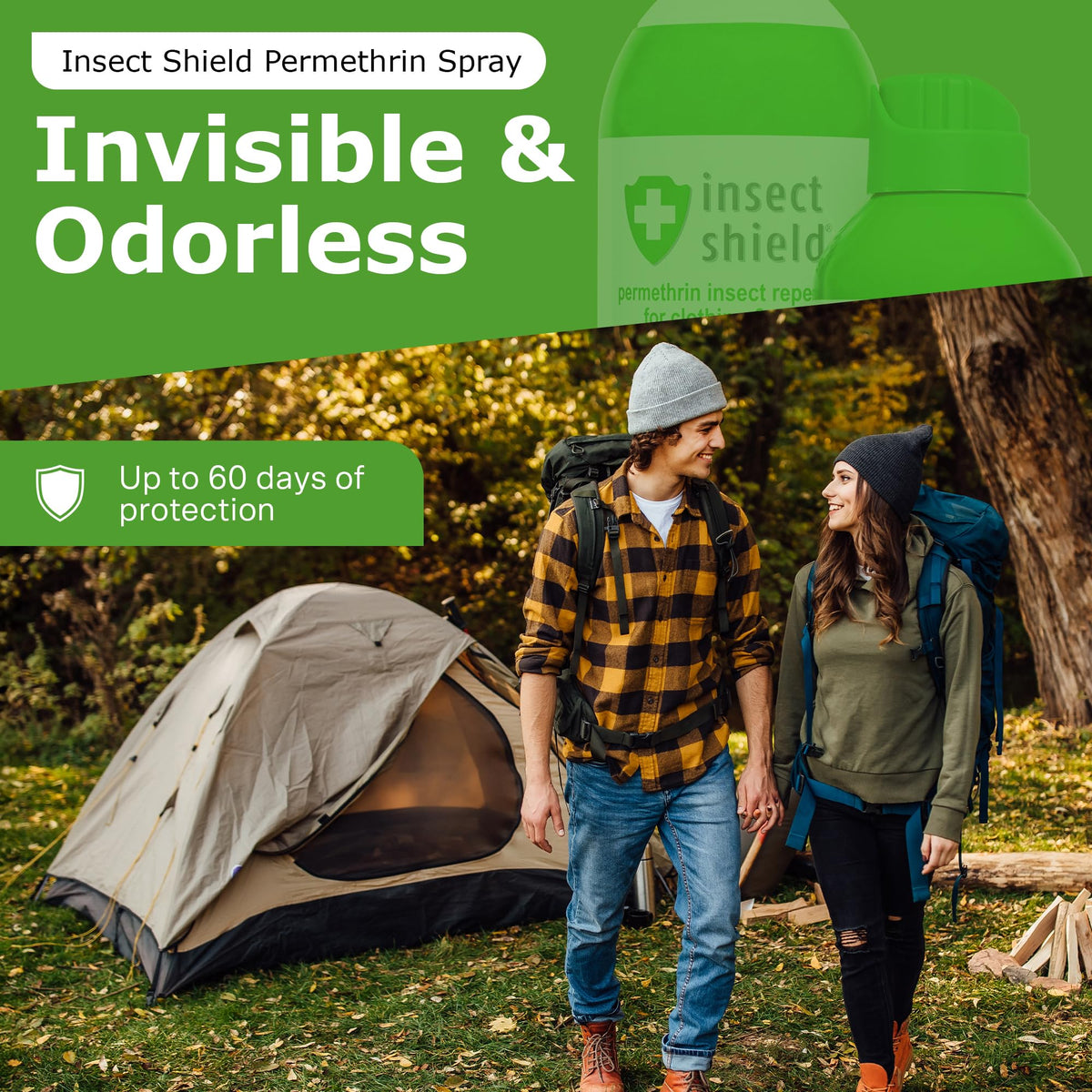 Insect Shield outdoor furniture treatment keeps seating ready for evenings outside.
