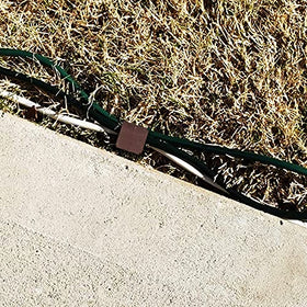 Inslat garden border stake ideal for neat edging
