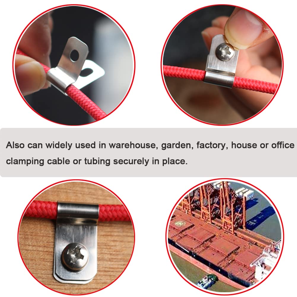 Inslat easy-install fence clamp enabling fast setup