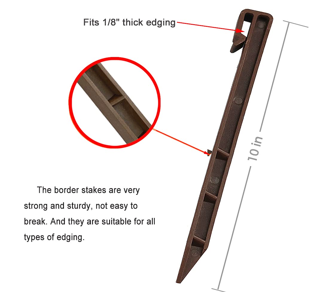 Inslat sharp bottom point stake easy soil insertion