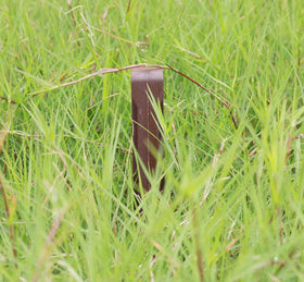 Inslat terrace edging stake suitable for terrace board and borders
