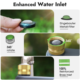 Insoma garden-irrigation-setup simplifies watering across lawn and beds