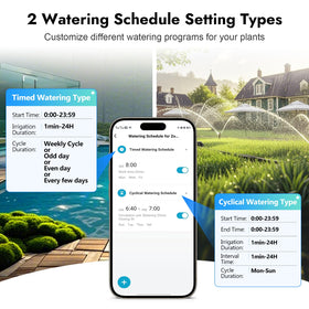 Insoma outdoor sprinkler timer designed for drip and sprinkler systems.