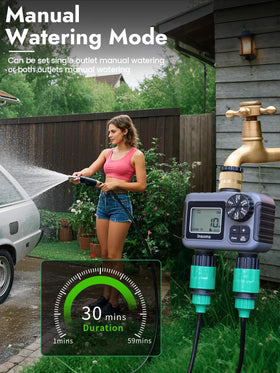 Insoma rain-delay feature prevents overwatering on wet days