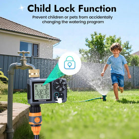 Insoma timer manual watering mode for on-demand irrigation