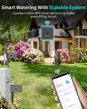 Expandable Insoma hub enabling a larger smart irrigation system