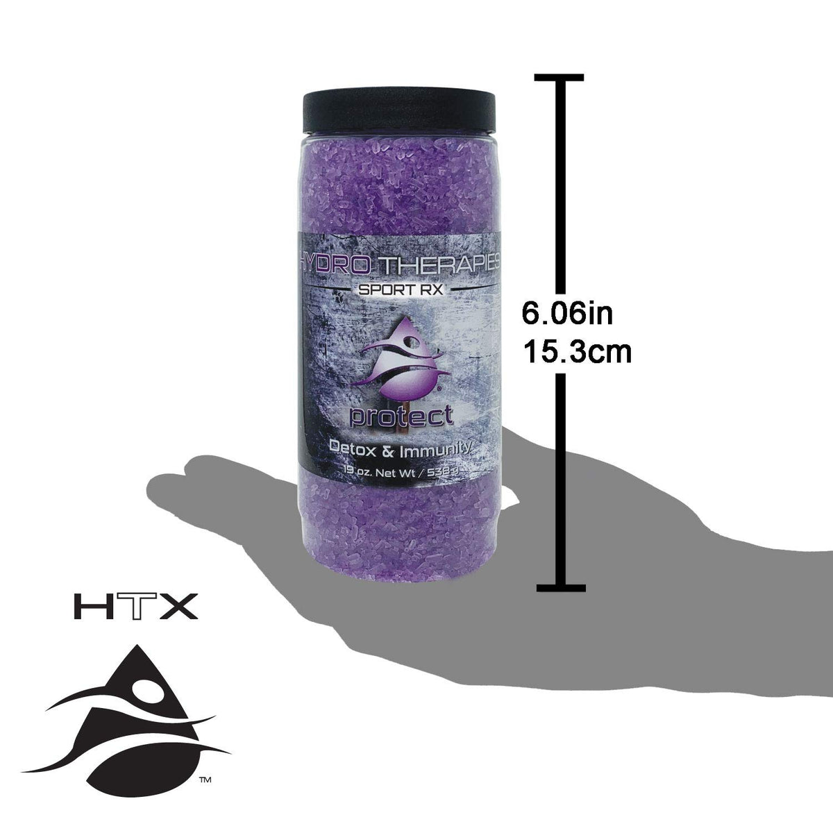 InSPAration HTX crystals close-up minerals promote a revitalizing soak