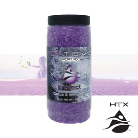 InSPAration HTX crystals in spa scene illustrate hydrotherapy comfort