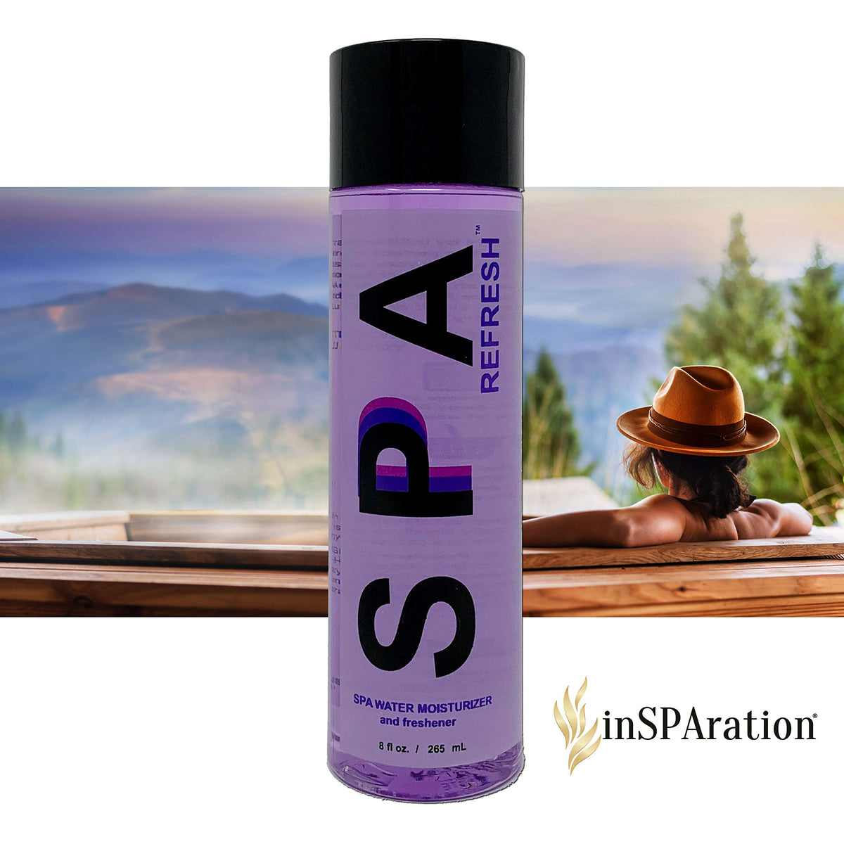 InSPAration Spa Refresh weekly-use illustration for ongoing comfort.
