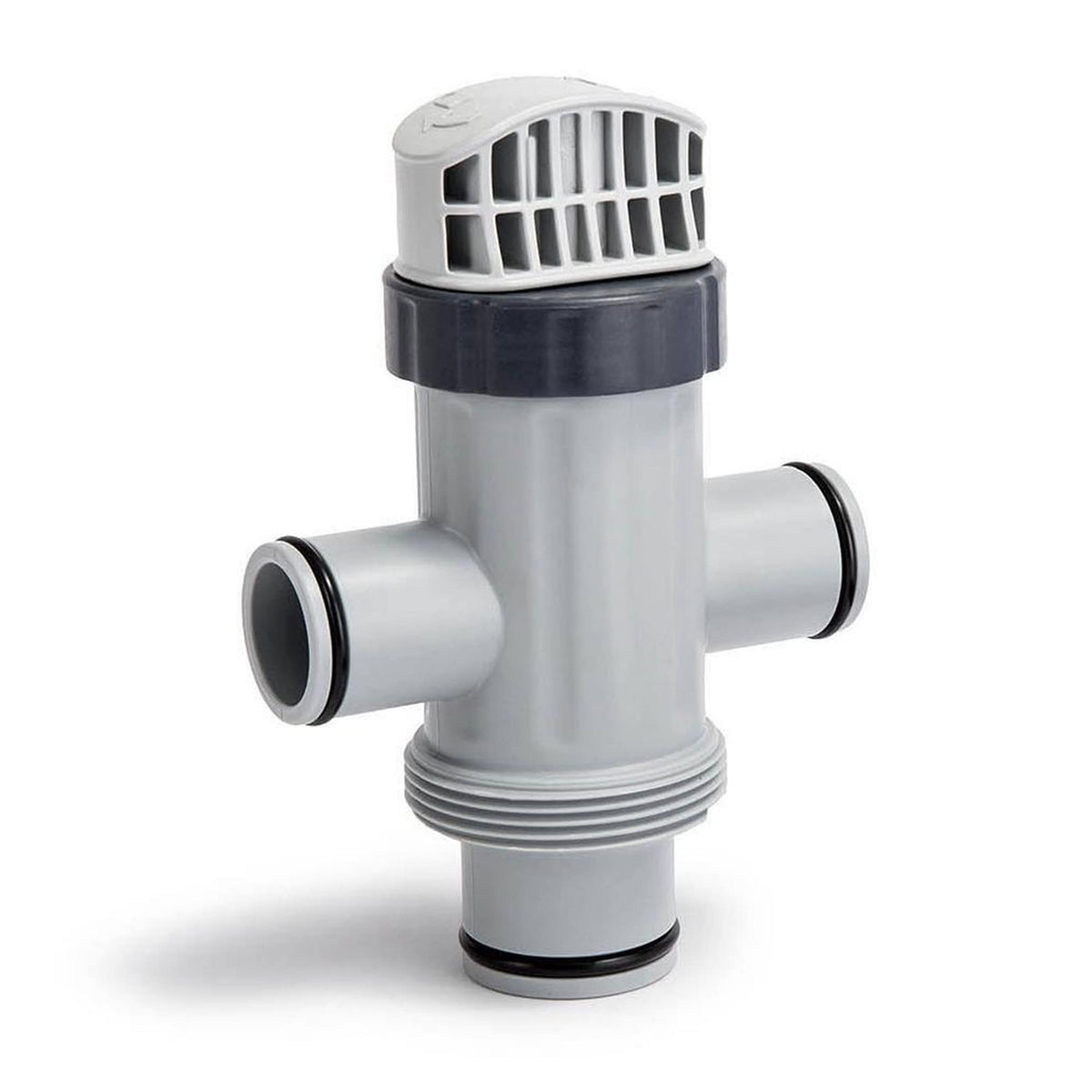 Intex 11872 replacement part installation steps showing versatile hose management