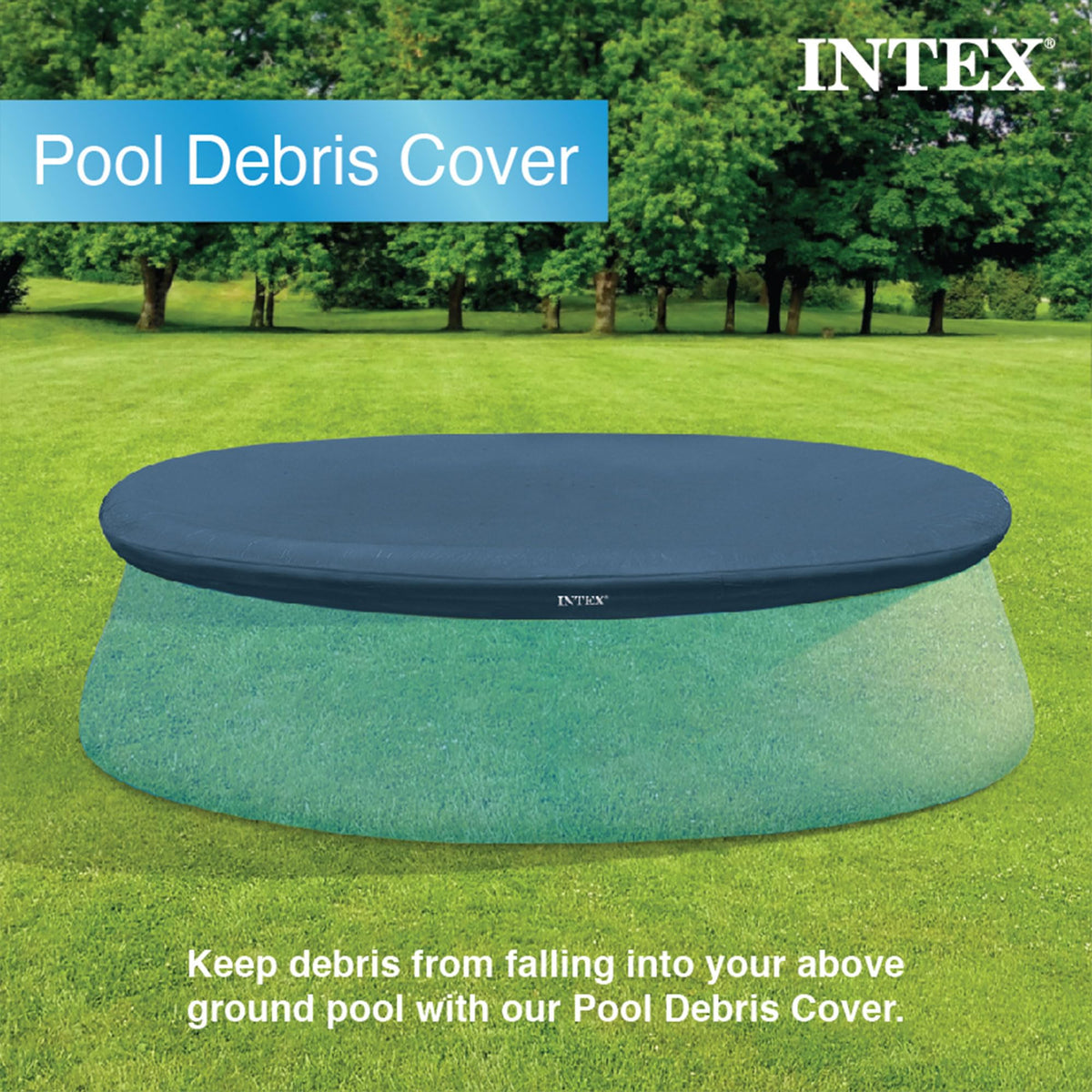 Shields 8ft Easy Set pool from leaves and debris.