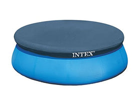 Intex 28021E pool cover top view providing debris protection