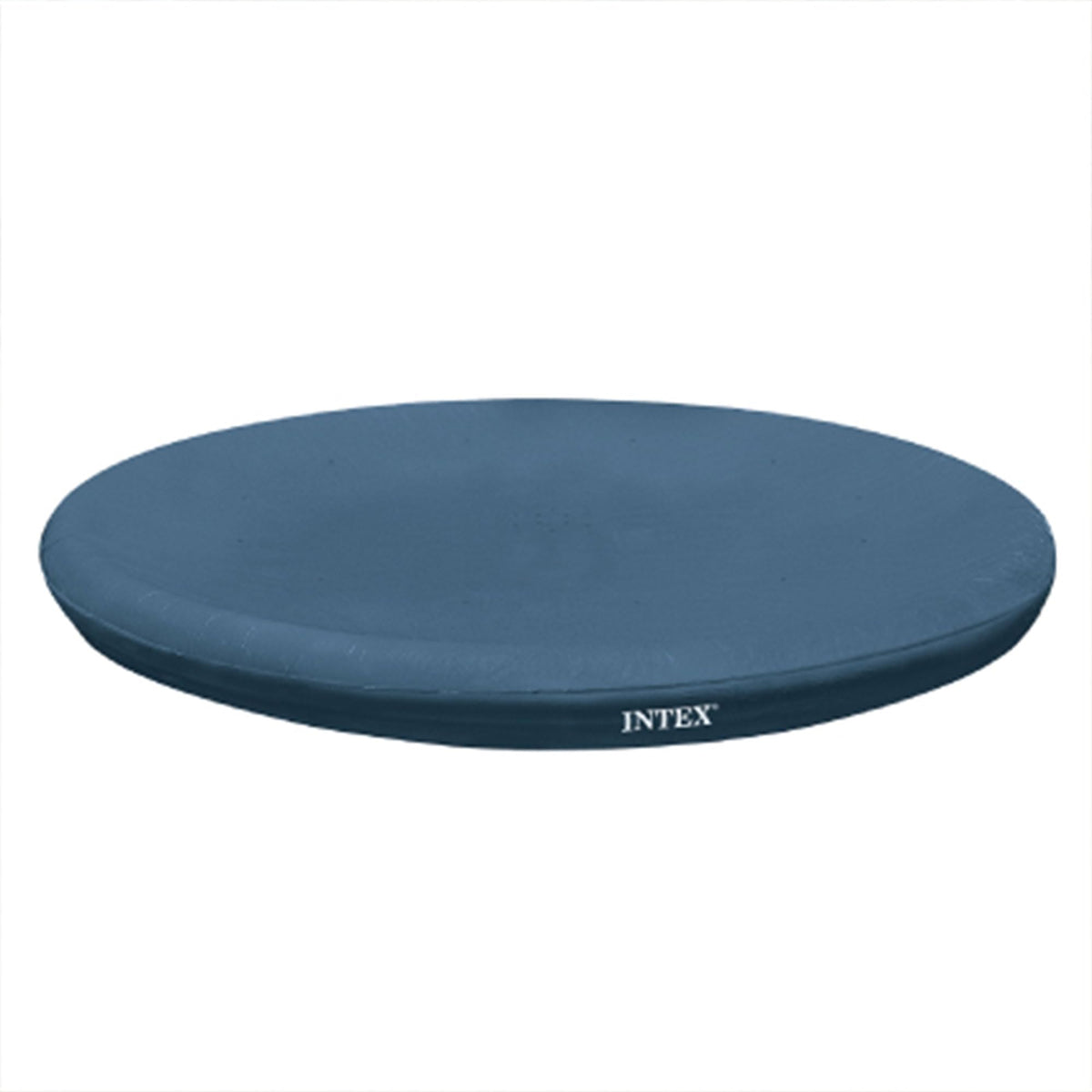 Intex 28026E debris cover over a 13-foot Easy Set pool keeps leaves out