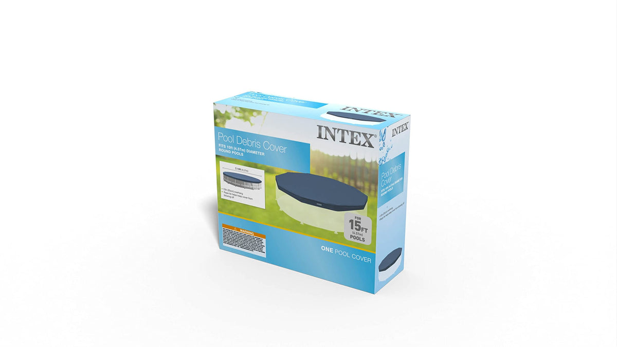 Intex 28032E pool cover made of puncture-resistant PVC for lasting use