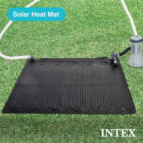 Close-up of Intex 28685E hose attachment for easy setup and flexible connections.