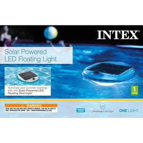 Intex 28690E waterproof design keeps floating light safe around splashes.